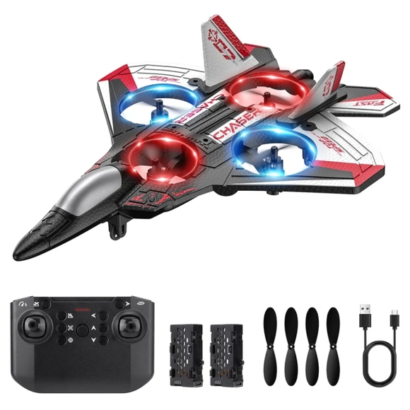 Nib Drone for Kids Remote Control Airplane 360 flip 2 rechargeable batteries - Picture 1 of 8